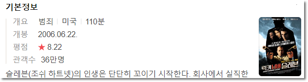 럭키넘버슬레븐 기본 정보